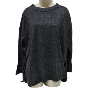 Like New Womens Just Be Black Long Sleeve Top